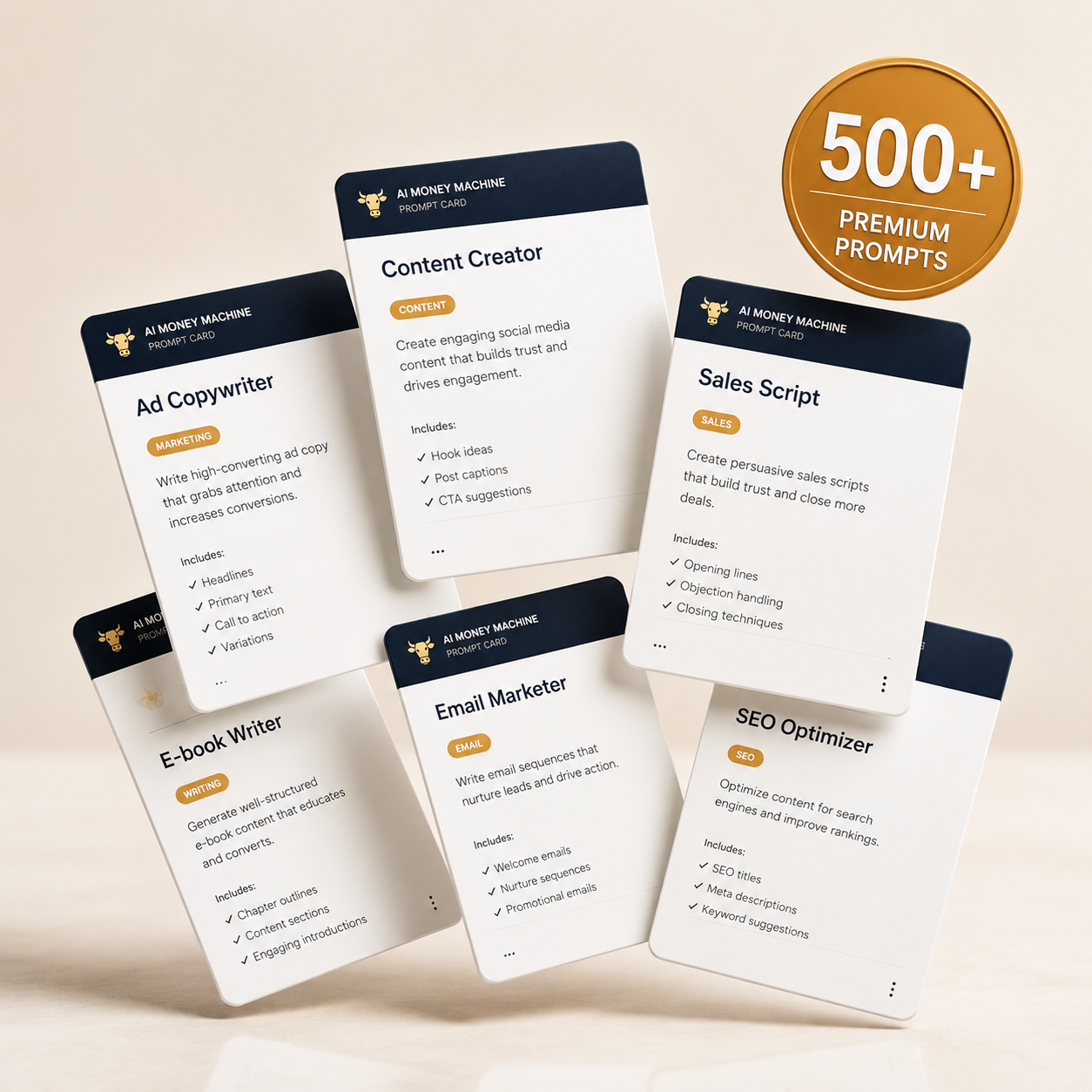 100+ Premium Prompts